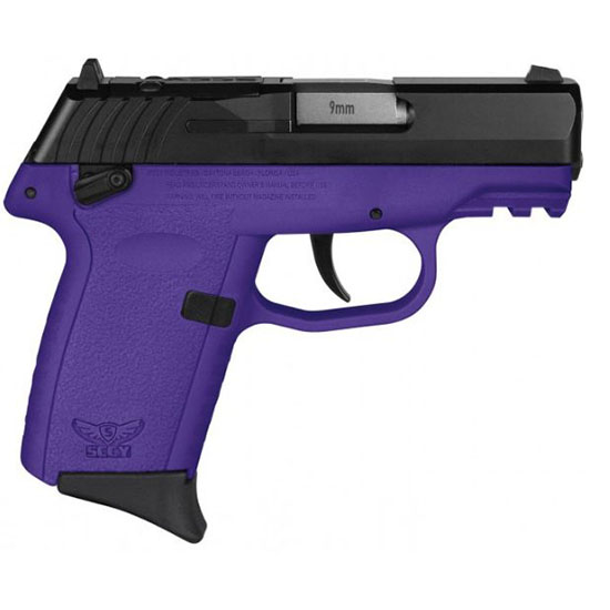 SCCY CPX-1 9MM PURPLE BLK RED DOT READY 10RD - Pistols